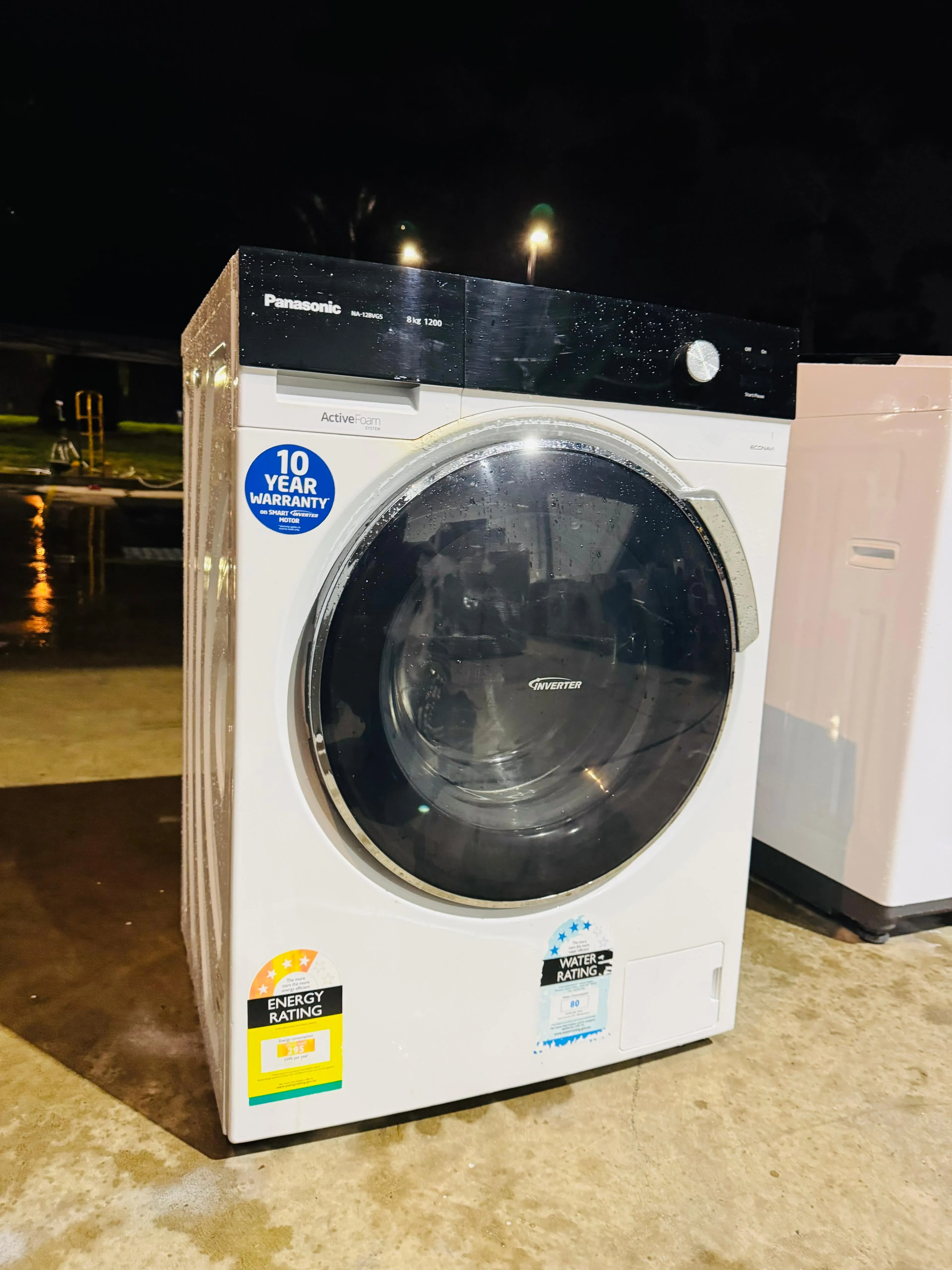 **PANASONIC 8KGS FRONT LOADER WASHING MACHINE**