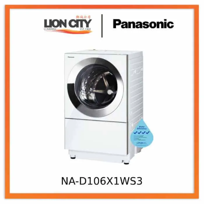 Panasonic NA-D106X1WS3 10/6kg Washer Dryer ( 4 Ticks )