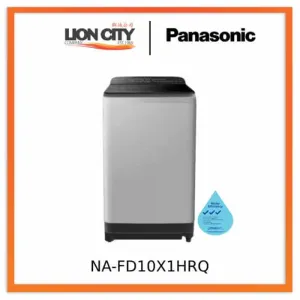 Panasonic NA-FD10X1HRQ 10kg Top Load Washer (3 Ticks)