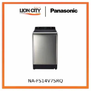 Panasonic NA-FS14V7SRQ 14kg Top Load Washer (3 Ticks)