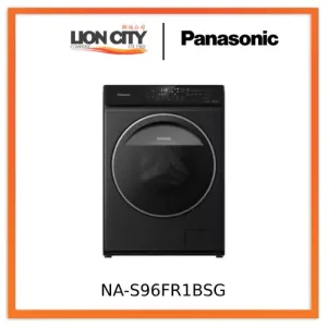 Panasonic NA-S96FR1BSG 9/6kg Gentle Dry and Hygienic Front Load Washing Machine with Dryer