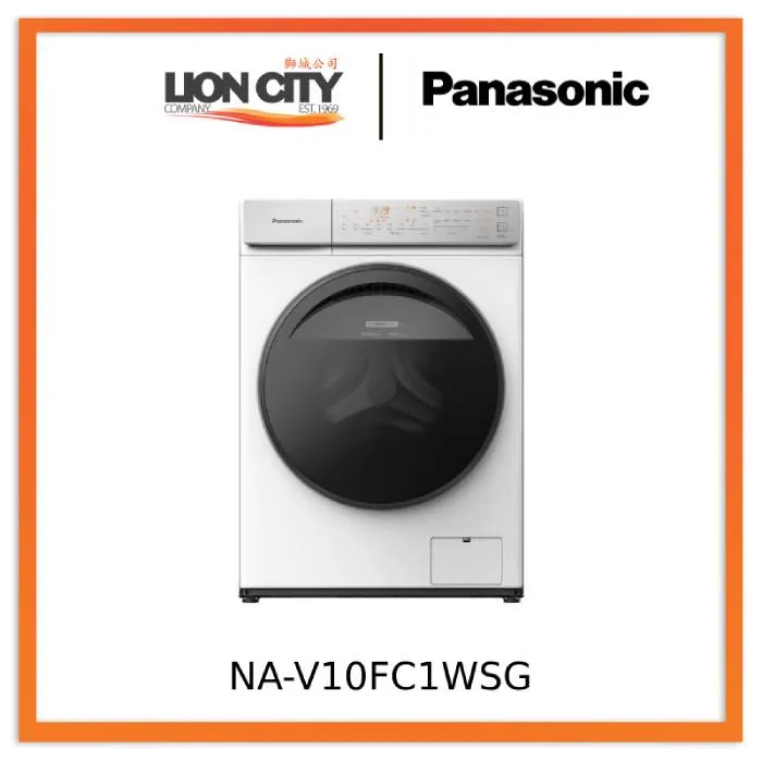 Panasonic NA-V10FC1WSG Care  Edition 10kg Front Load Washer
