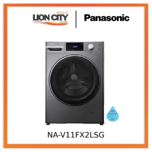 Panasonic NA-V11FX2LSG 11kg Front Load Washer (4 Ticks)