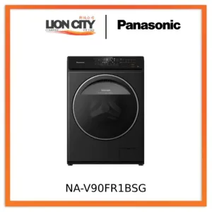 Panasonic NA-V90FR1BSG Care  Edition 9kg Front Load Washer  with Blue Ag 