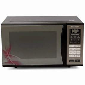 Panasonic 23L Convection Microwave Oven(NNCT36HBFDG,Black, 360 Heat Wrap) with Starter Kit