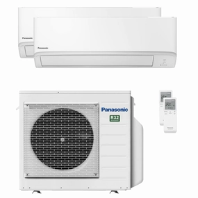 Panasonic TZ Series dual split air conditioner 7000 18000 BTU inverter A   wifi external unit 5.2 kW