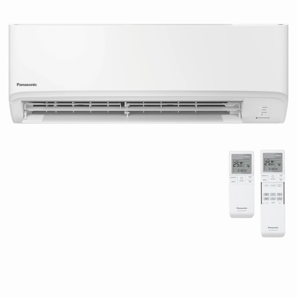 Panasonic TZ Series dual split air conditioner 9000 12000 BTU inverter A    wifi external unit 5 kW