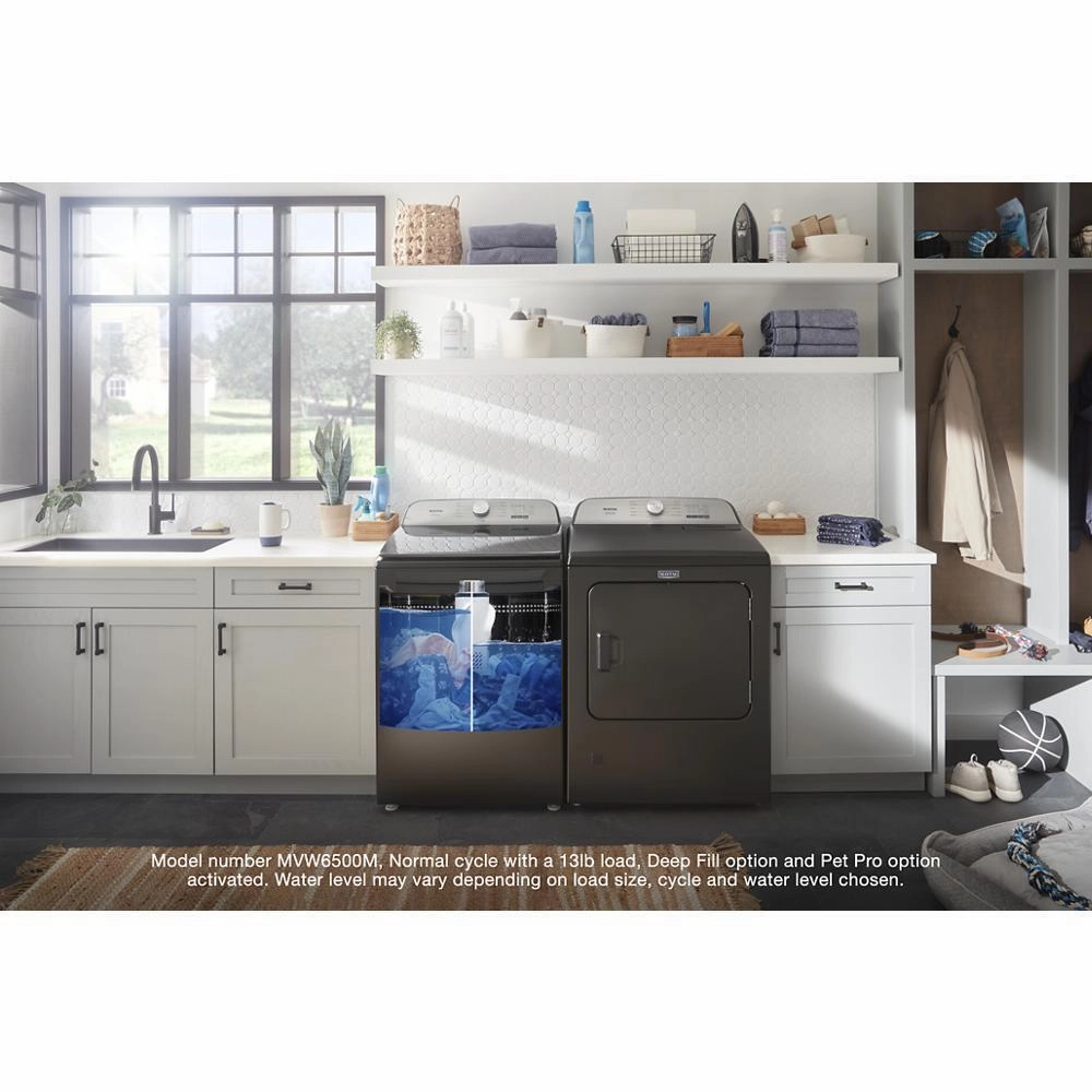 Pet Pro Top Load Electric Dryer - 7.0 cu. ft. - (MED6500MBK)