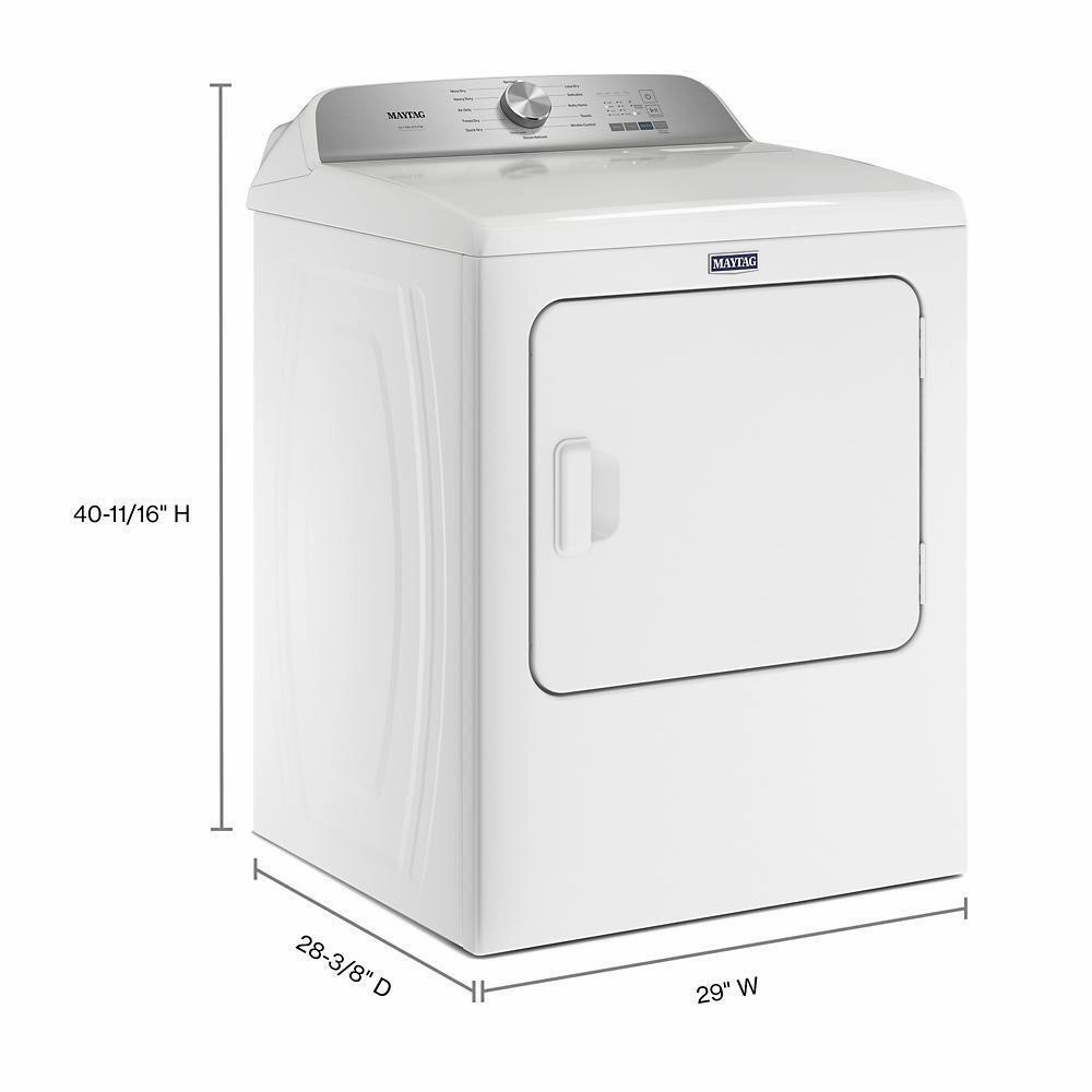 Pet Pro Top Load Electric Dryer - 7.0 cu. ft. - (MED6500MW)
