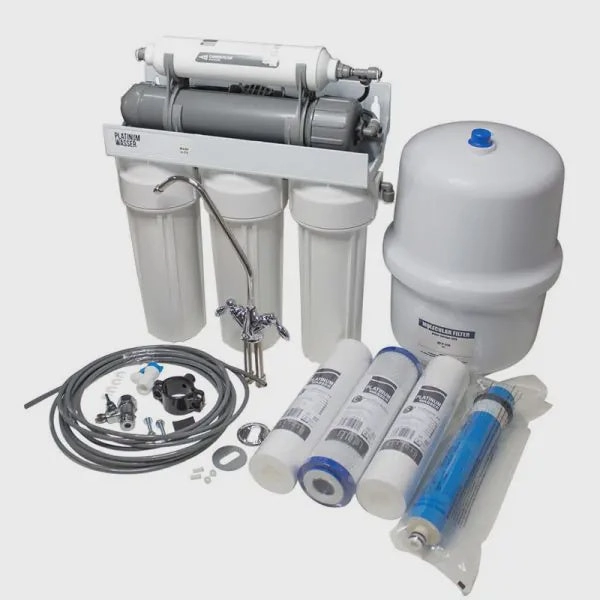 Platinum Wasser 5 Stage Home Reverse Osmosis System   Pump   Tap - ULTRA5B