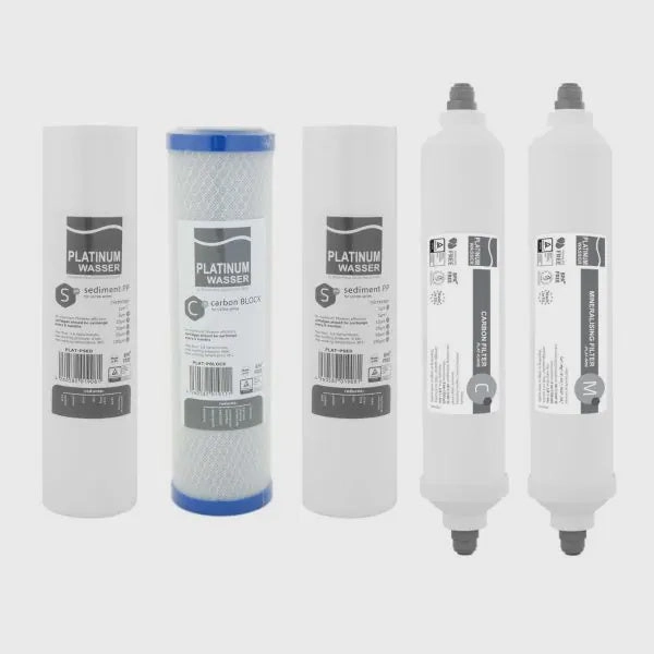 Platinum Wasser Cartridge Replacement Set - SETULTRA5