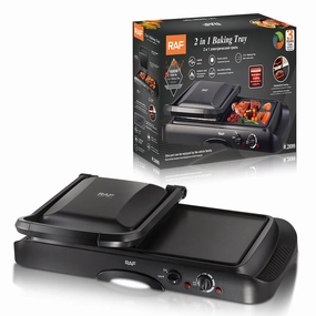 RAF 2-in-1 Baking Tray | Knob Control | Non-stick Coating |uniformheat