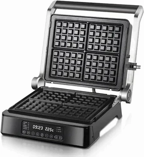 RAF 2-in-1 Steak & Waffle Machine | Non Stick Coating | Easy To Clean