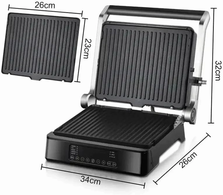 RAF 2-in-1 Steak & Waffle Machine | Non Stick Coating | Easy To Clean