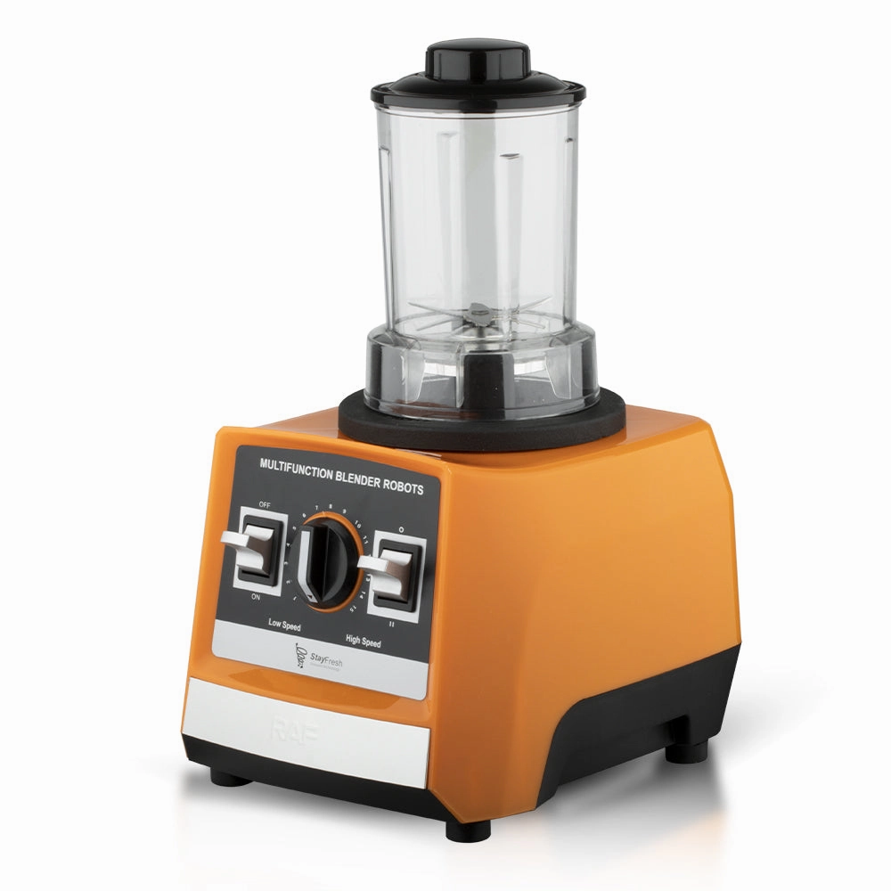 RAF 3-in-1 Electric Blender | Stainless Steel Tool Head | Low Noise | Fast Start | Easy To Clean | Black Color
