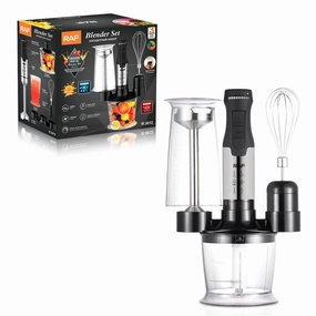 RAF 4-in-1 Blender Set | 1800W  | 4 Stainless Steel Blades | Fast Start