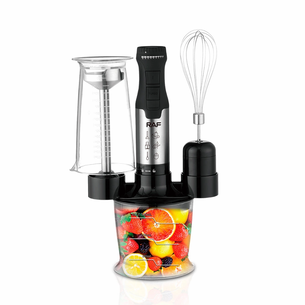 RAF 4-in-1 Blender Set | 1800W  | 4 Stainless Steel Blades | Fast Start