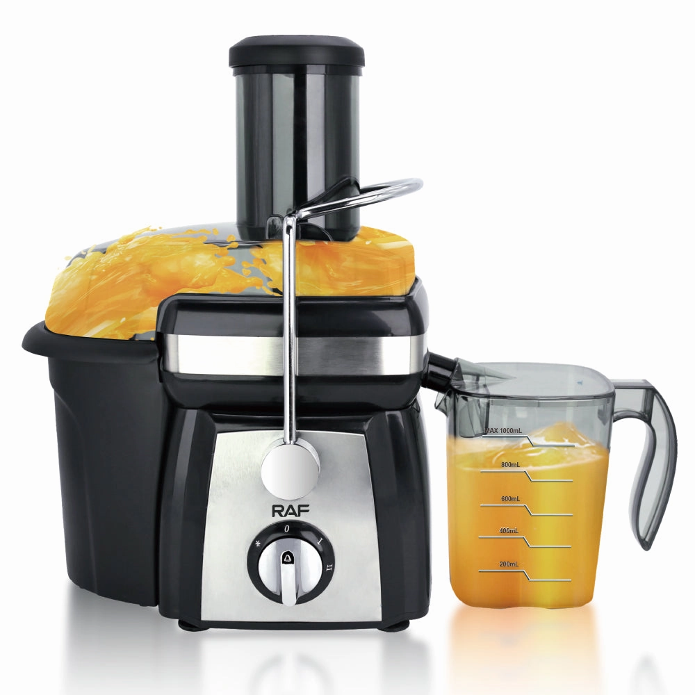 RAF 4-in-1 Juice Extractor  | 1200W | low noise | Stainless Steel Tool Head | Fast Start|EasytoClean