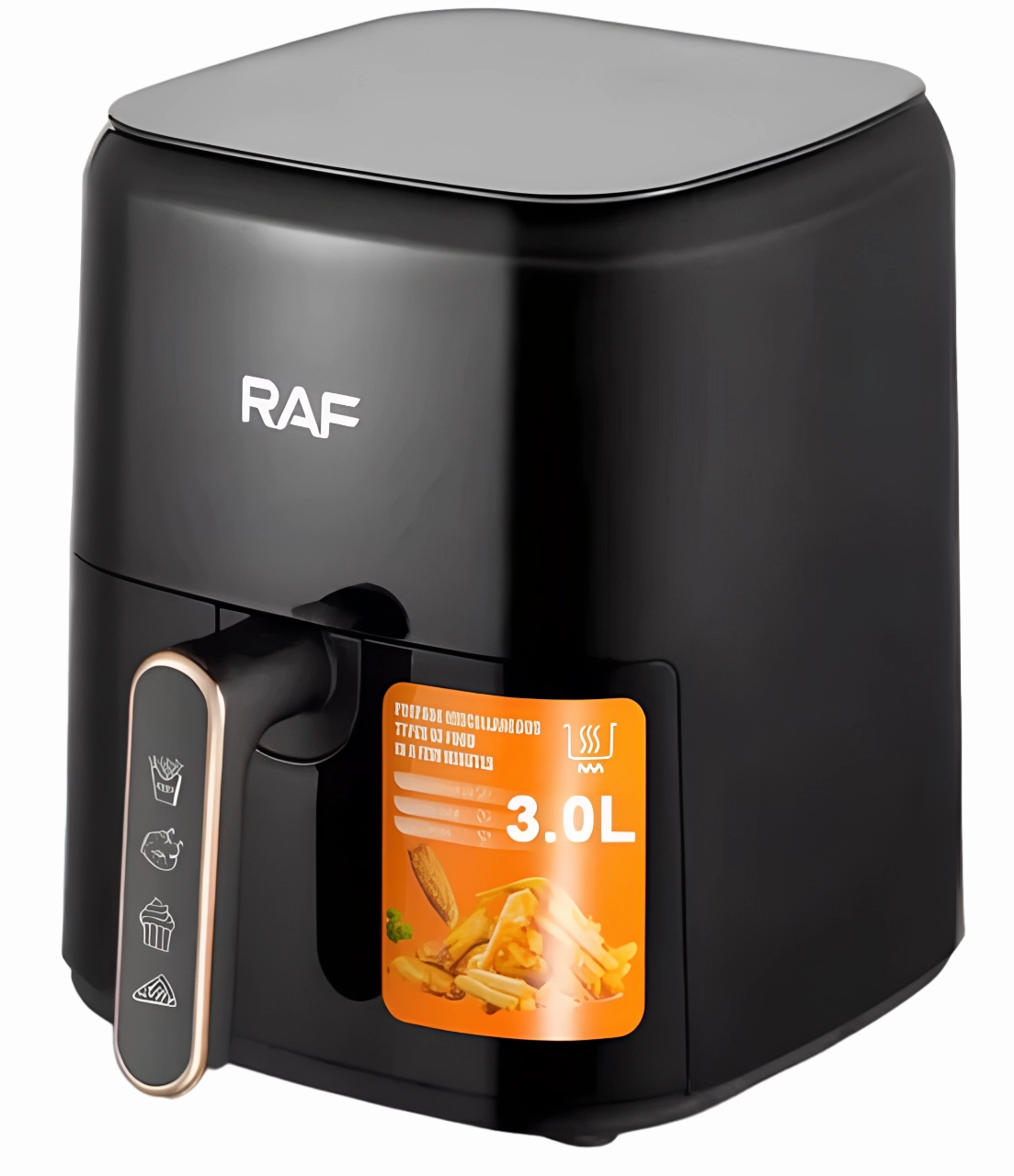 RAF Air Fryer 3L  | 1500W with Temperature Control and Multi-Purpose Functionality