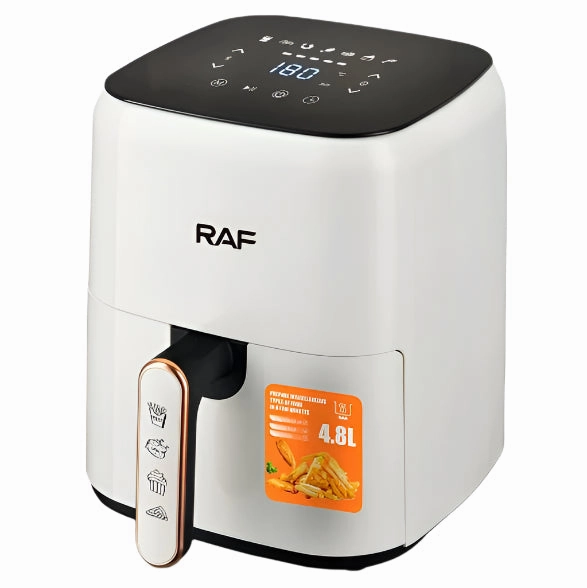 Raf Air Fryer, 4.8Lit, 1500Watts, White