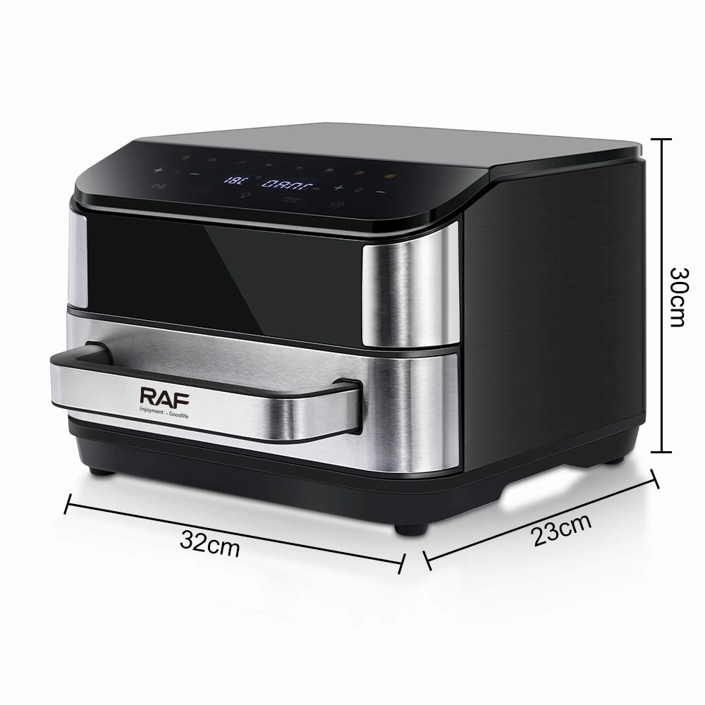 RAF  AirFryer | 4L Capacity | 2200W Power | Dual Heating | Temperature Control | Non-stick Coating | Touch Screen Control