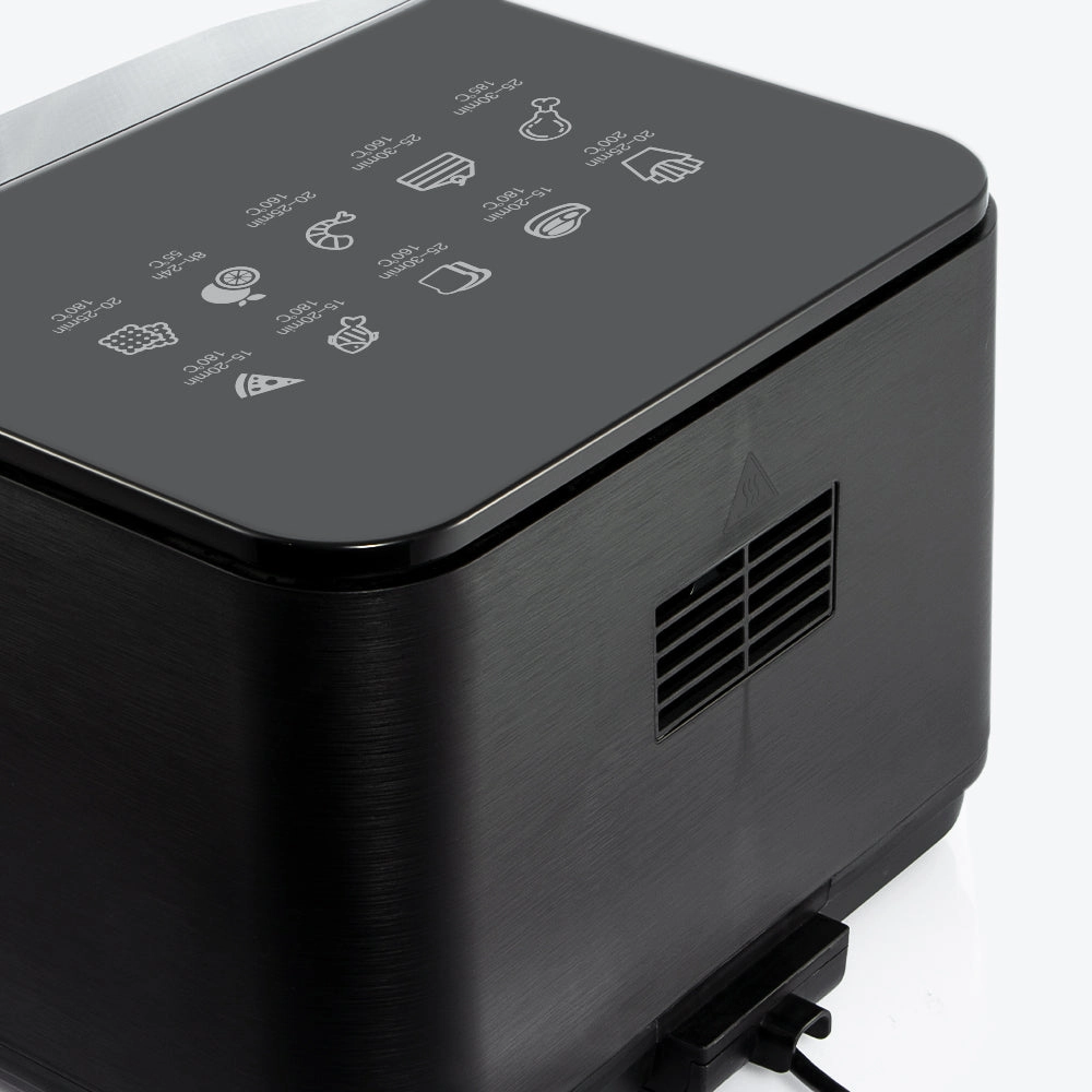 RAF  AirFryer | 4L Capacity | 2200W Power | Dual Heating | Temperature Control | Non-stick Coating | Touch Screen Control