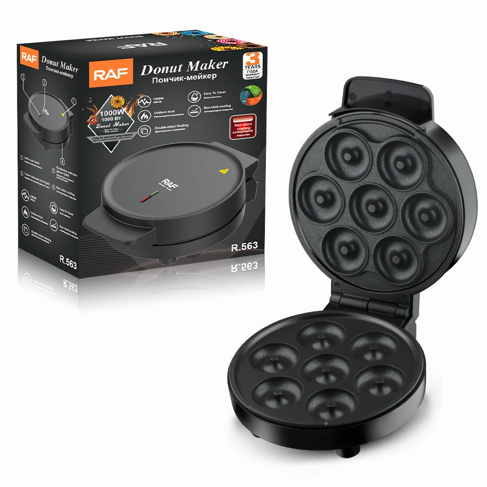 RAF Donut Maker | Double sided Heating | Non-stick Coating | uniform heat|Easytoclean