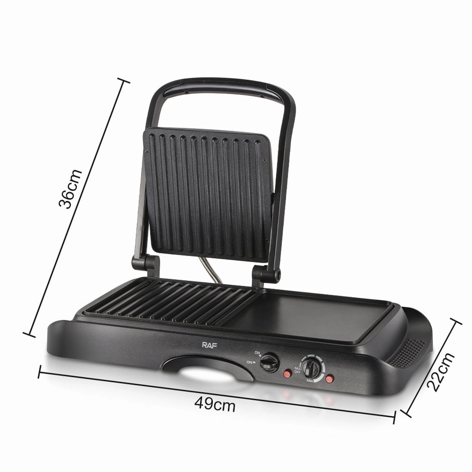 Raf Electric Baking Pan, 1600Watts, Knob Control Non Stick