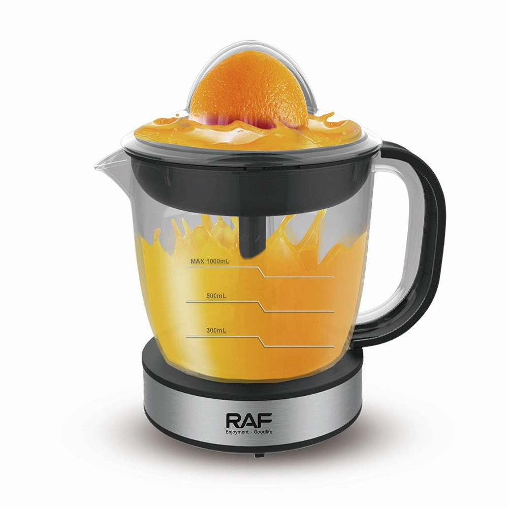 RAF Electric Citrus Juicer | 1.0L Capacity | 25W  | Stainless Steel & PP Design | Easy To Clean