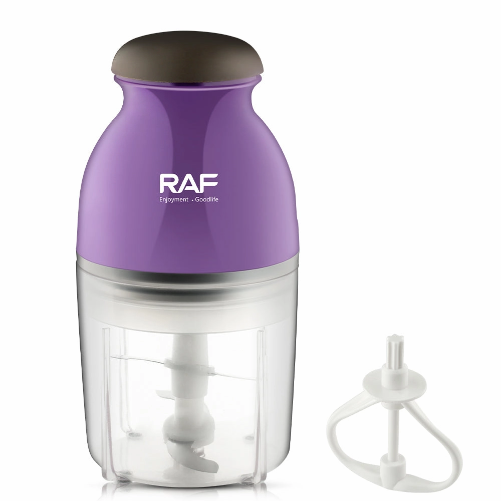 RAF Electric Food Chopper Grinder | 250W | 1000ML Capacity | Stainless Steel Blades | Low Noise