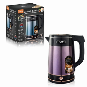 RAF Electric Kettle | 1500W | 2.5L Capacity | LED Lamp | BPA Free