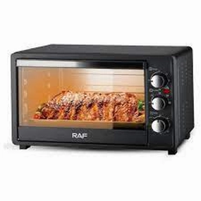 Raf Electric Oven, 40Lit, 1500Watts, Black