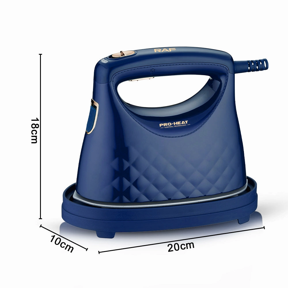 RAF Electric Steam Iron | 2100W | Vertical Steaming | CeramicSoleplate | Temperature control