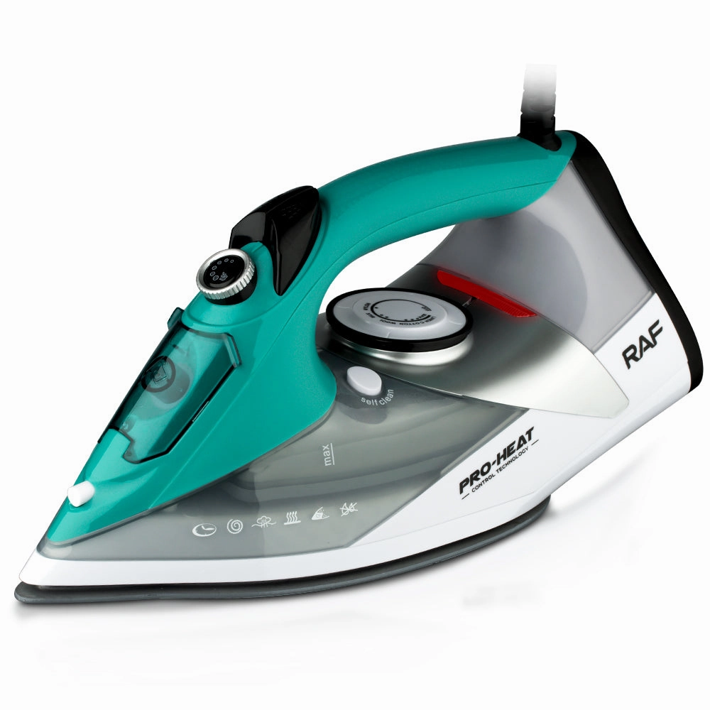 RAF Electric Steam Iron | 3000W | Vertical Steaming | CeramicSoleplate|Water Spray | PowerfullBurstofSteam