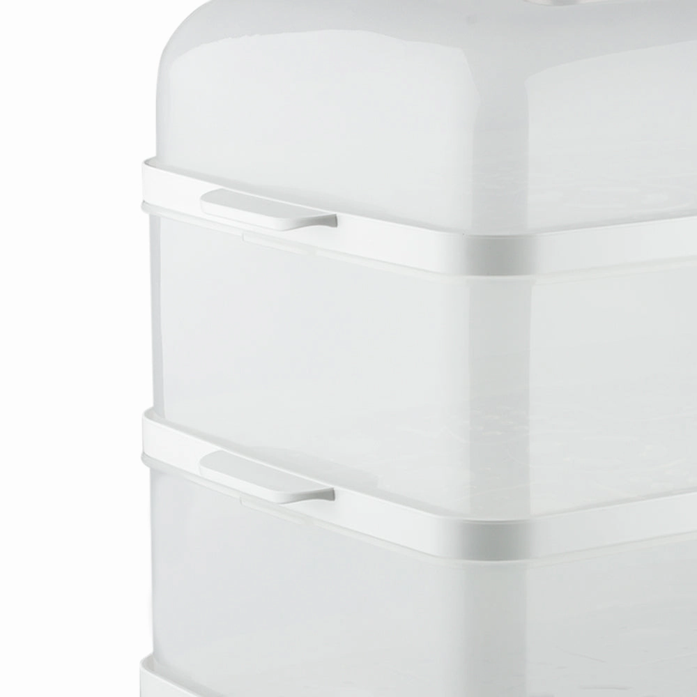 RAF Food Steamer | 12L Capacity | Rapid Steam Release | 1300 ml Volume | 1000-1200W | 220-240V~ 50/60Hz