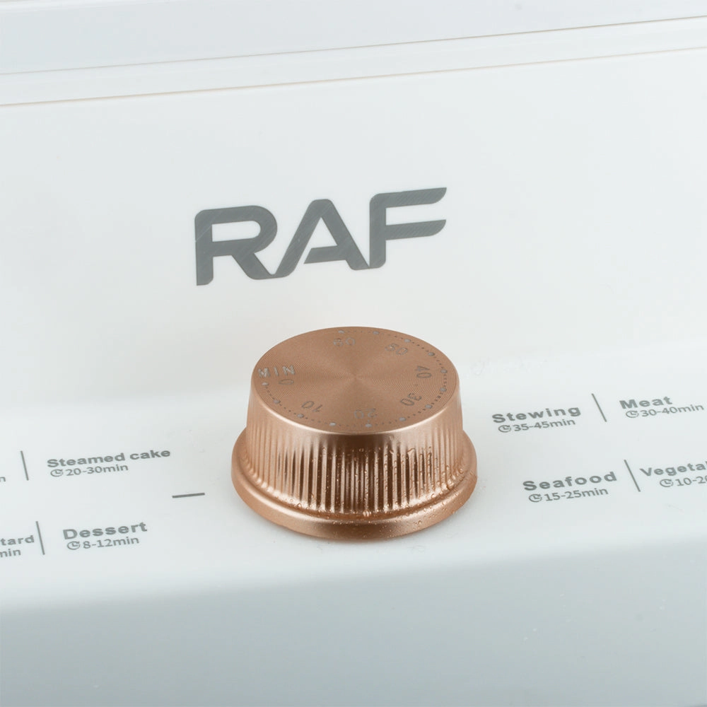 RAF Food Steamer | 12L Capacity | Rapid Steam Release | 1300 ml Volume | 1000-1200W | 220-240V~ 50/60Hz
