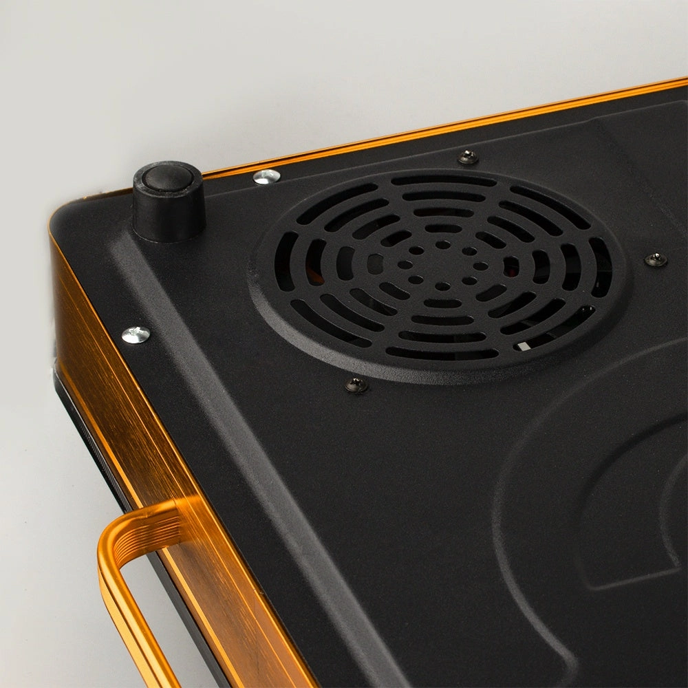 RAF Infrared Cooker 4800W | 220V | Iron Bottom Shell   Glass   Crystal Plate Material | 1.25m Power Cable | Aluminum Alloy Body