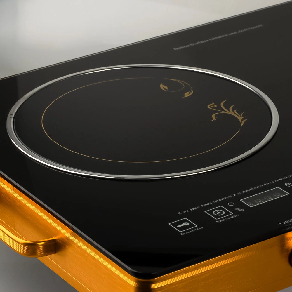 RAF Infrared Cooker 4800W | 220V | Iron Bottom Shell   Glass   Crystal Plate Material | 1.25m Power Cable | Aluminum Alloy Body
