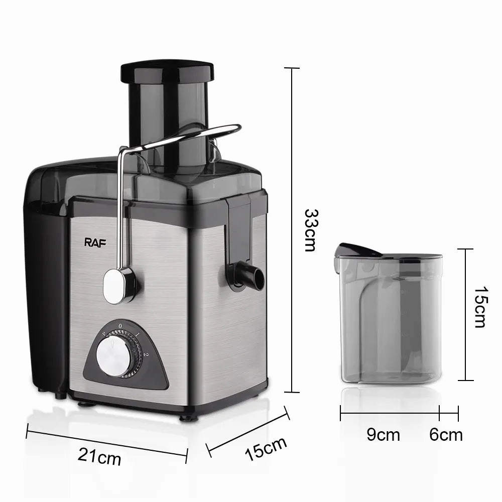 RAF Juicer Extractor | 1000W | Easy Operate | Low Noise | Fast Start | Easy To Clean