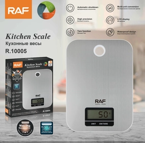 RAF Kitchen Scale | Auto Shut Off | Tare Function | Low Battery Indication | LED Display | Waterproof Design