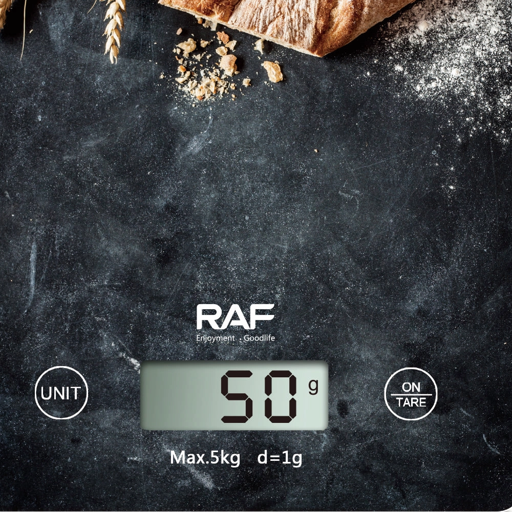 RAF Kitchen Scale | Automatic Shutdown | Waterproof Design |Tare Function