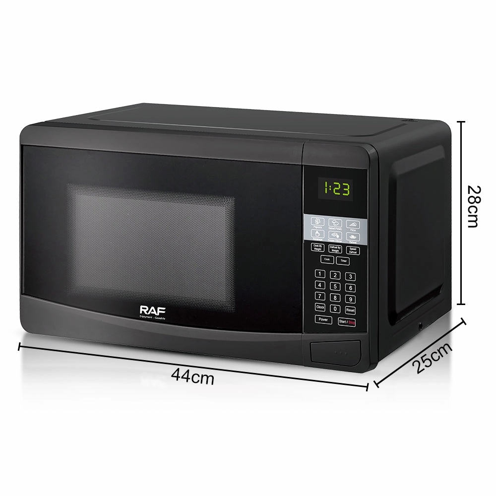 RAF Microwave Oven | 20L Capacity | 800W Speed Heating Power | Inelligent Thawing | Easy To Clean