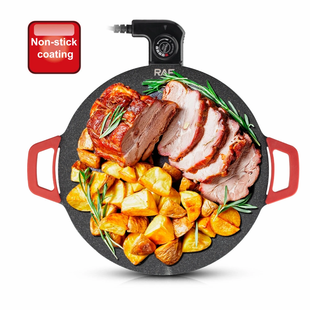 RAF Multifunctional Electric Baking Pan | 1800W | Non-Stick Coating | Easy To Clean