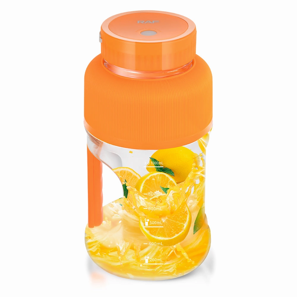 RAF Portable Blender | 1000mL Capacity | Fast Start | 10 Blades | Easy to Clean