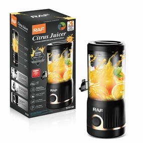 RAF Portable  Citrus Juicer | 45W | 250ML |  Rechargeable | Fast Start  | Low Noise | Easy To Clean