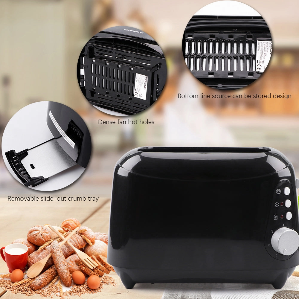 RAF Toaster | 900W | wider card slot | 7 levels of baking color