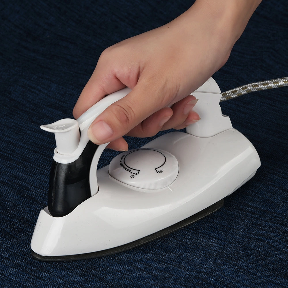 RAF Travel Steam Iron | 800W | Collapsible Handle | nonstick Soleplate | Removable Water Tank | AdjustableThermostat