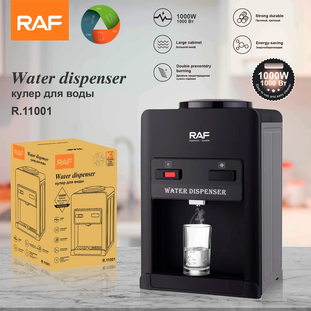 RAF Water Dispenser | 1000W | Cold Bile: 0.6L, Hot Bile: 0.8L | Hot Water: 83-95C, Cold Water: 15C