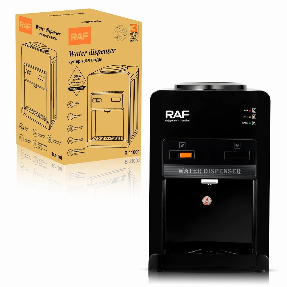 RAF Water Dispenser | 1000W | Cold Bile: 0.6L, Hot Bile: 0.8L | Hot Water: 83-95C, Cold Water: 15C