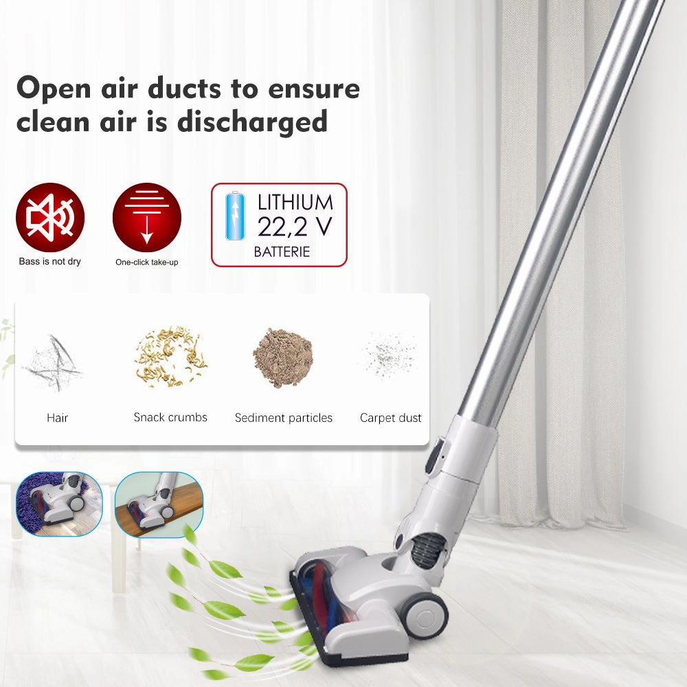 RAF Wireless Vacuum Cleaner | 120W | 0.5L Capacity | Adjustable Speed Control